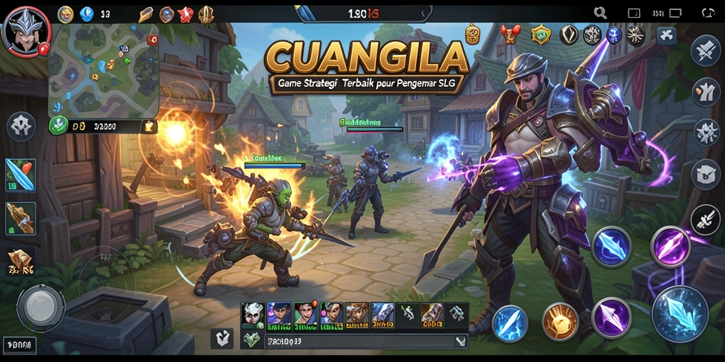 Tampilan gameplay CUANGILA yang mendalam dan strategis.