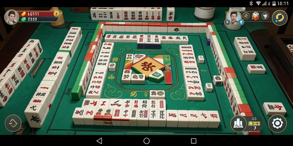 Tampilan gameplay Mahjong yang menawan di LG111.