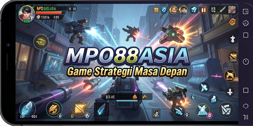 Tampilan gameplay MPO88ASIA dengan pertempuran strategi yang mendebarkan.