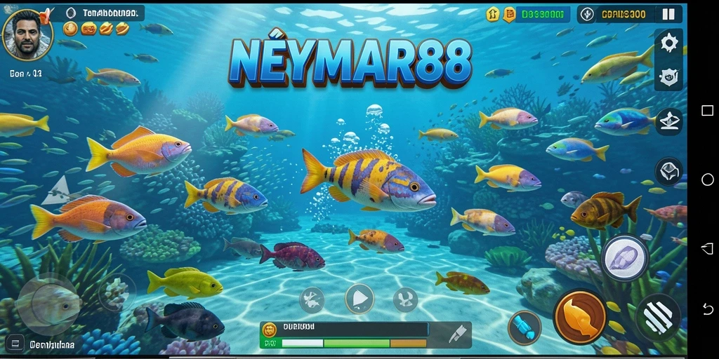 Gameplay menarik di NEYMAR88 dengan aksi tembak ikan