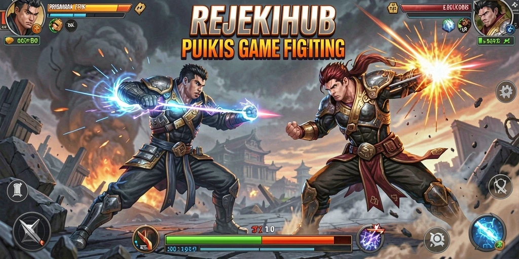 Gameplay menarik di REJEKIHUB saat pertarungan berlangsung.